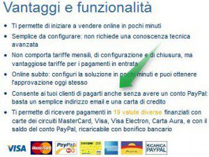 Conto-PayPal-Opzionale
