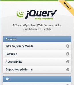 jQuery-Mobile