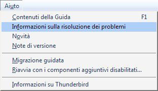 Accedere-About-Support-Thunderbird