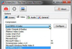 Codec-Screen2Avi